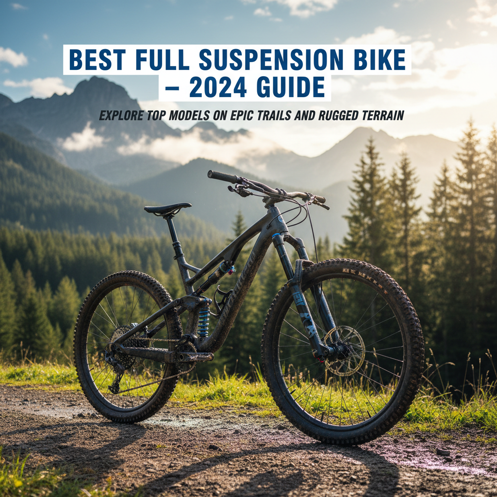 Best Full Suspension Mountain Bike – 2024 Guide: Explore top models on epic trails and rugged terrain.