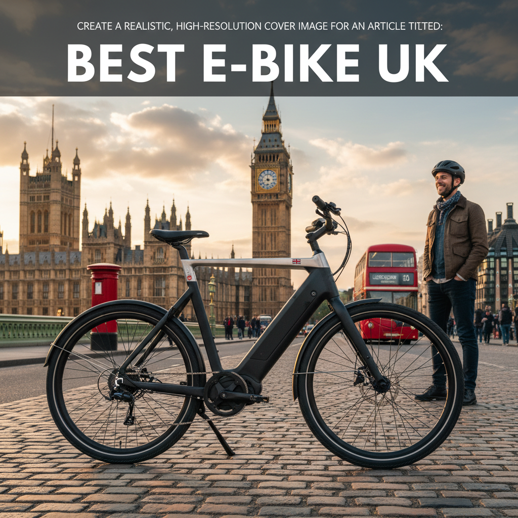 Modern e-bike by Big Ben, showcasing sleek design and UK vibes for eco-friendly urban commuting.