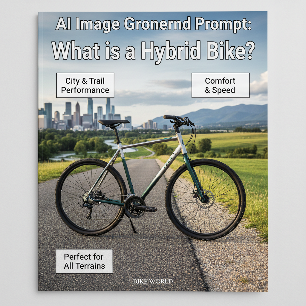 What is a Hybrid Bike? City & trail performance, comfort & speed—perfect for all terrains.